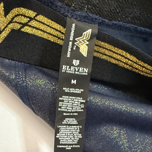 Eleven by Venus Williams So Strong Wonder Woman 7/8 Legging – Midnight Blue- M - Picture 6 of 6